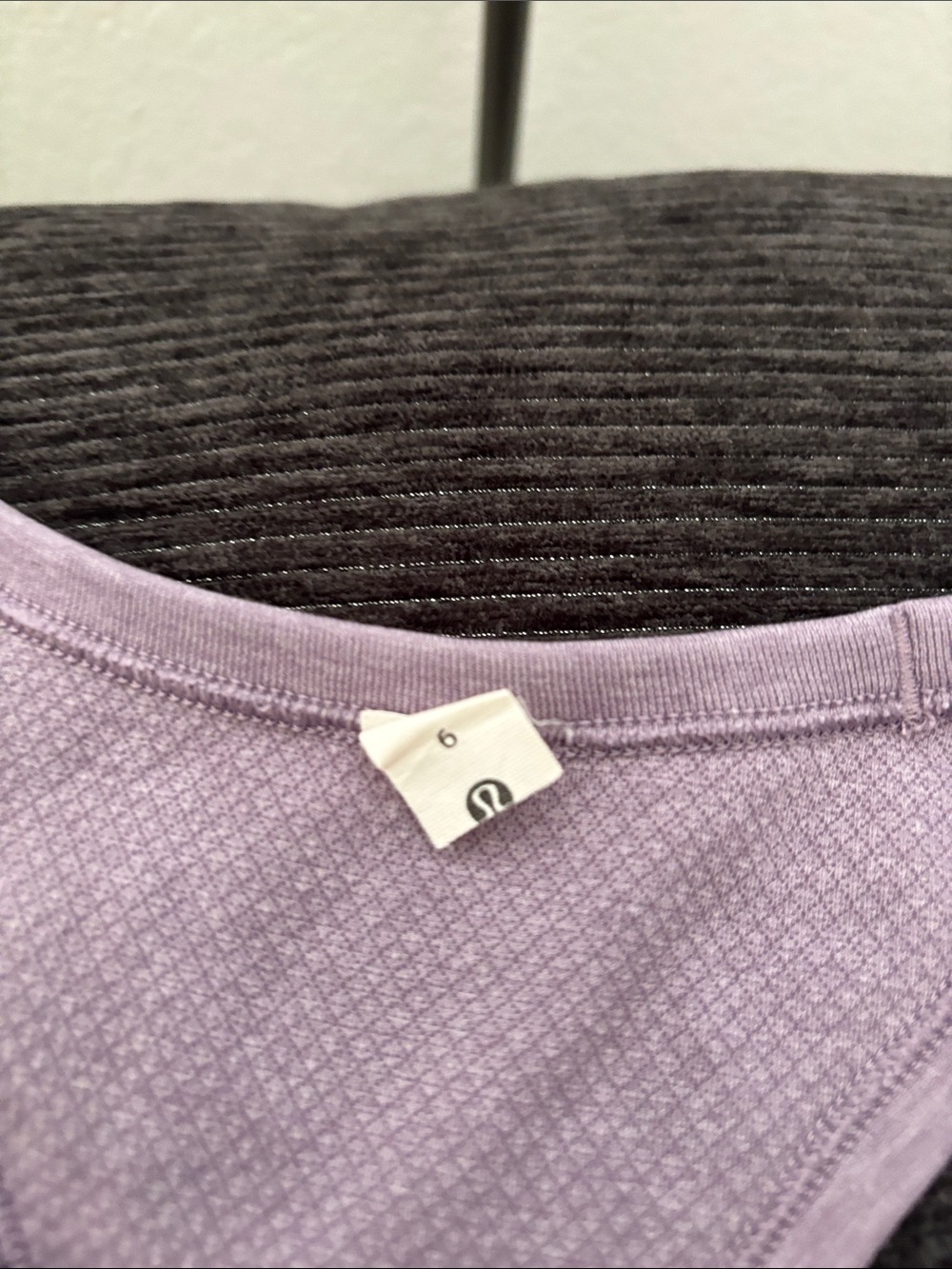 lululemon athletica Ribbed Cropped Tank - Lilac - Picture 4 of 4